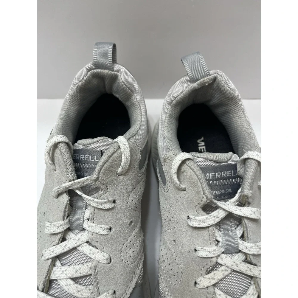 Merrell Tempo Sol Low-Top Hiking Shoes Pigeon Gray Women's 8.5